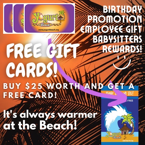 Yogurt Beach Naperville Gift Cards