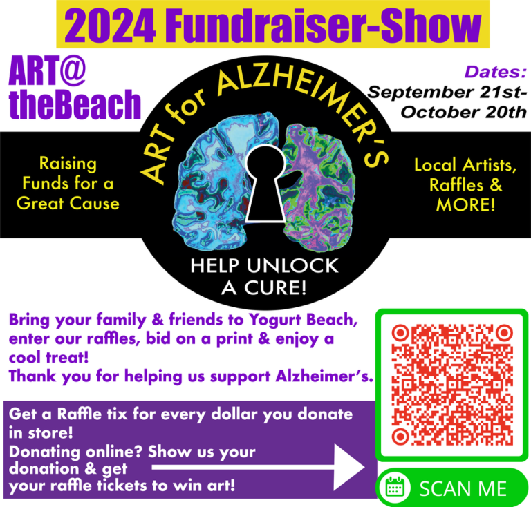 2024 Alzheimers Art Fundraiser Yogurt Beach Naperville